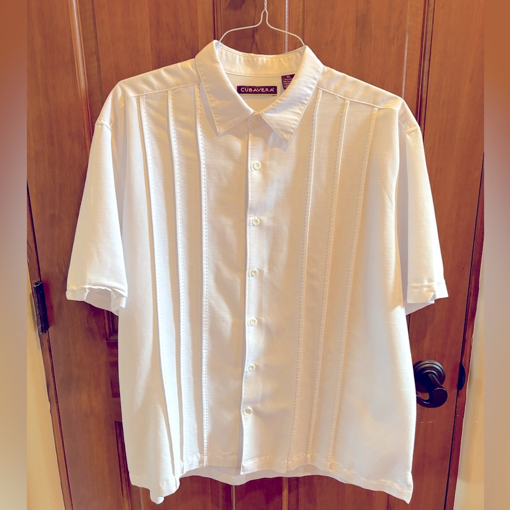 Cubavera Guayabera Button-up Short Sleeve Shirt